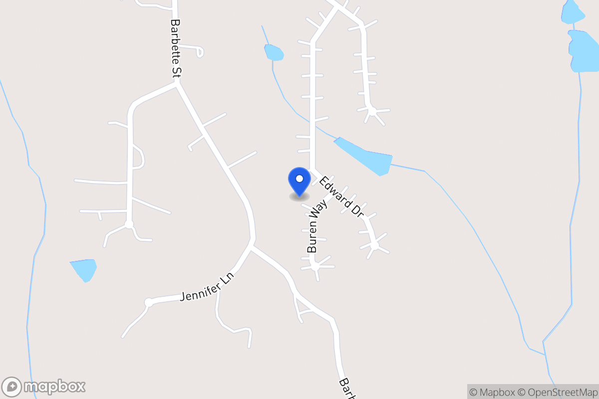 Map of 109 Buren Way