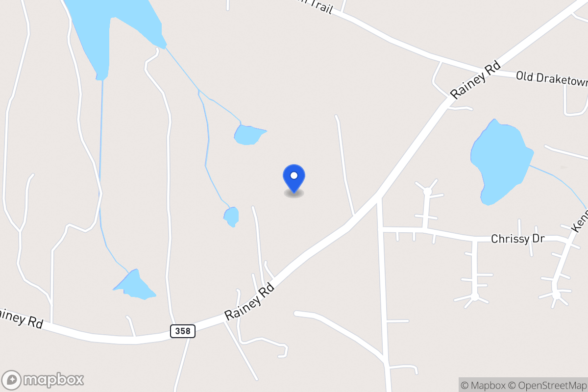 Map of 2710 Rainey Rd