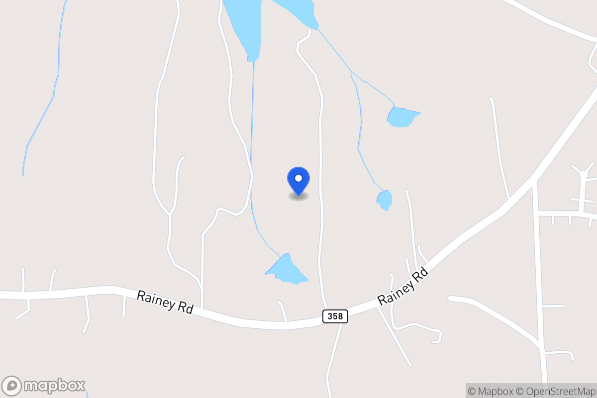 Map of 2606 Rainey Rd