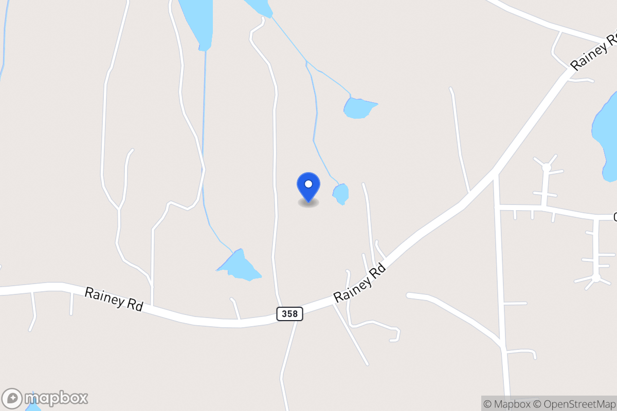 Map of 2614 Rainey Rd