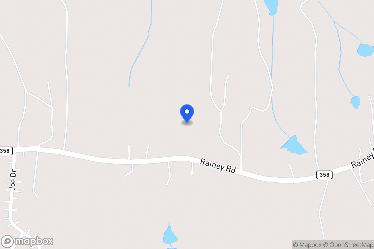 Map of 2468 Rainey Rd