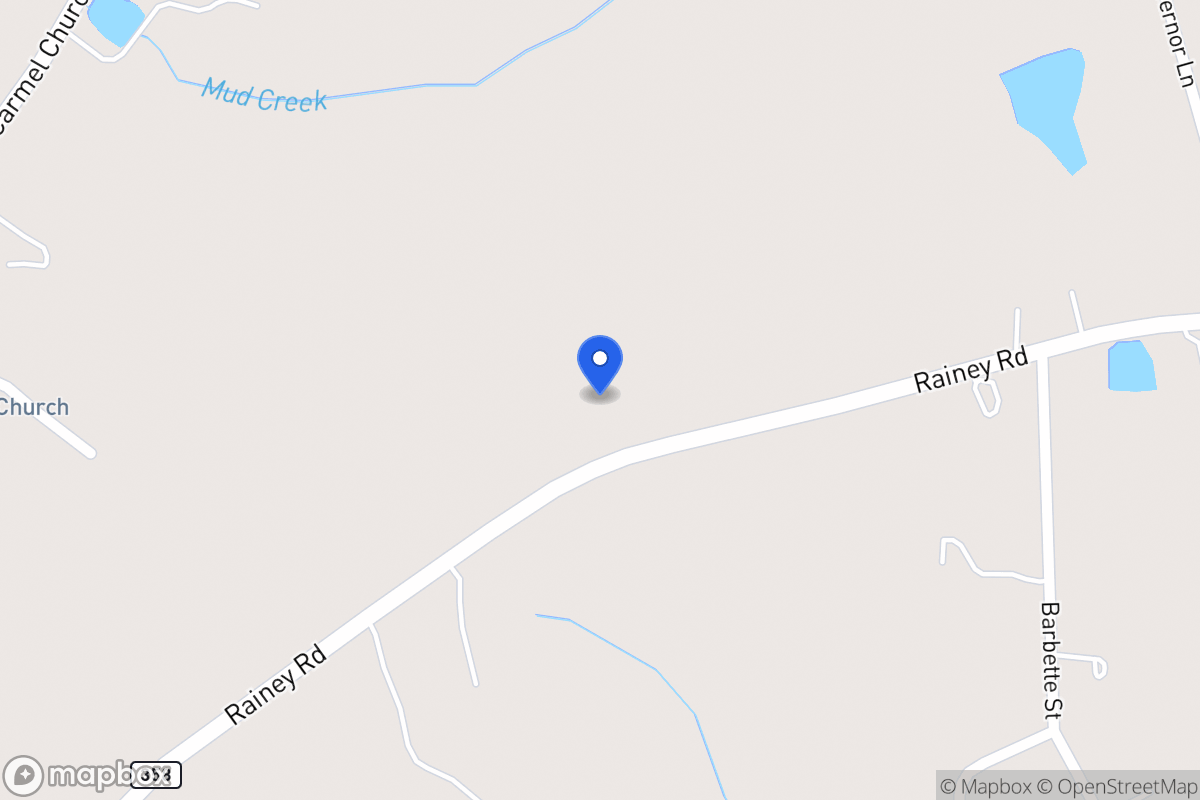 Map of 2038 Rainey Rd