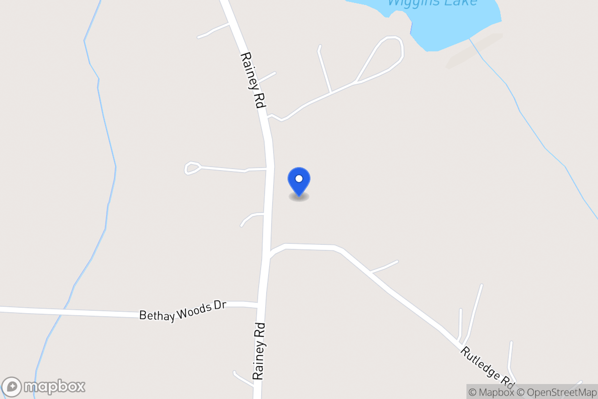 Map of 1301 Rainey Rd