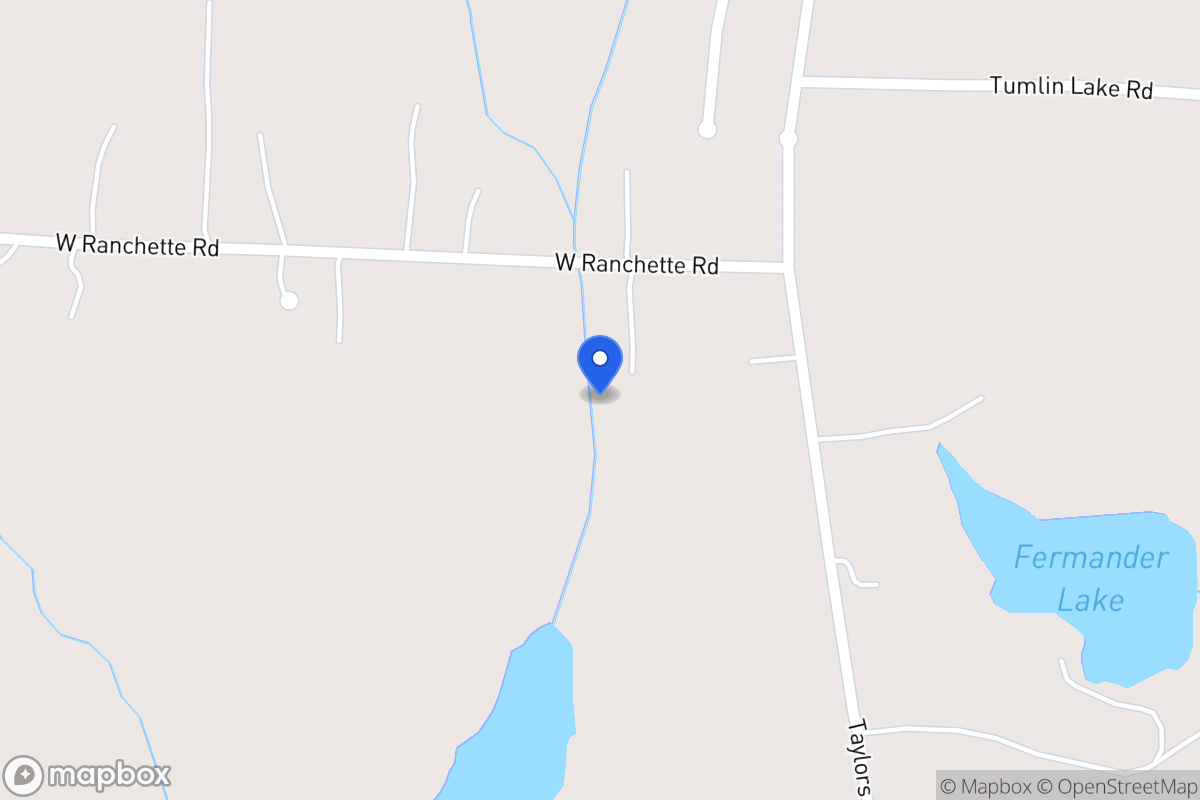 Map of 48 W Ranchette Rd