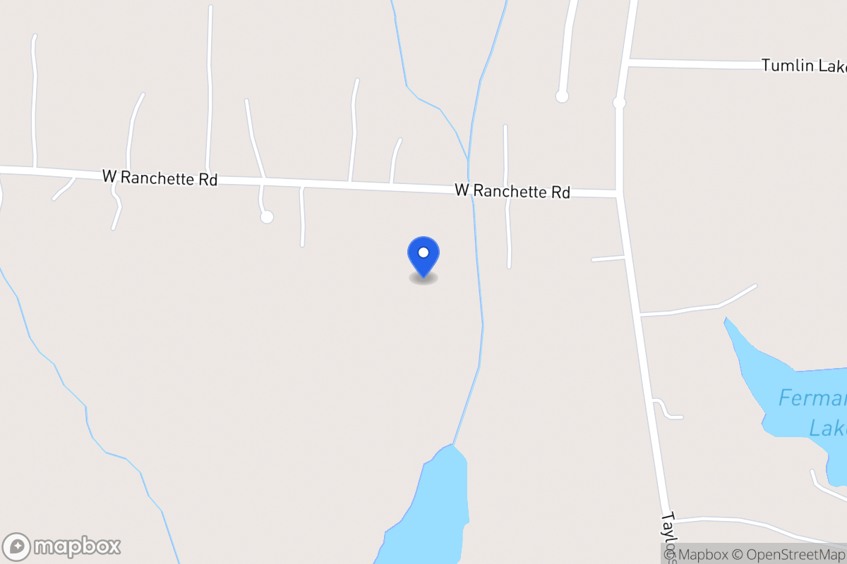 Map of 94 W Ranchette Rd