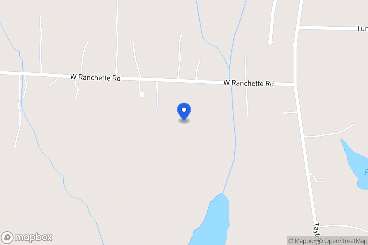 Map of 116 W Ranchette Rd