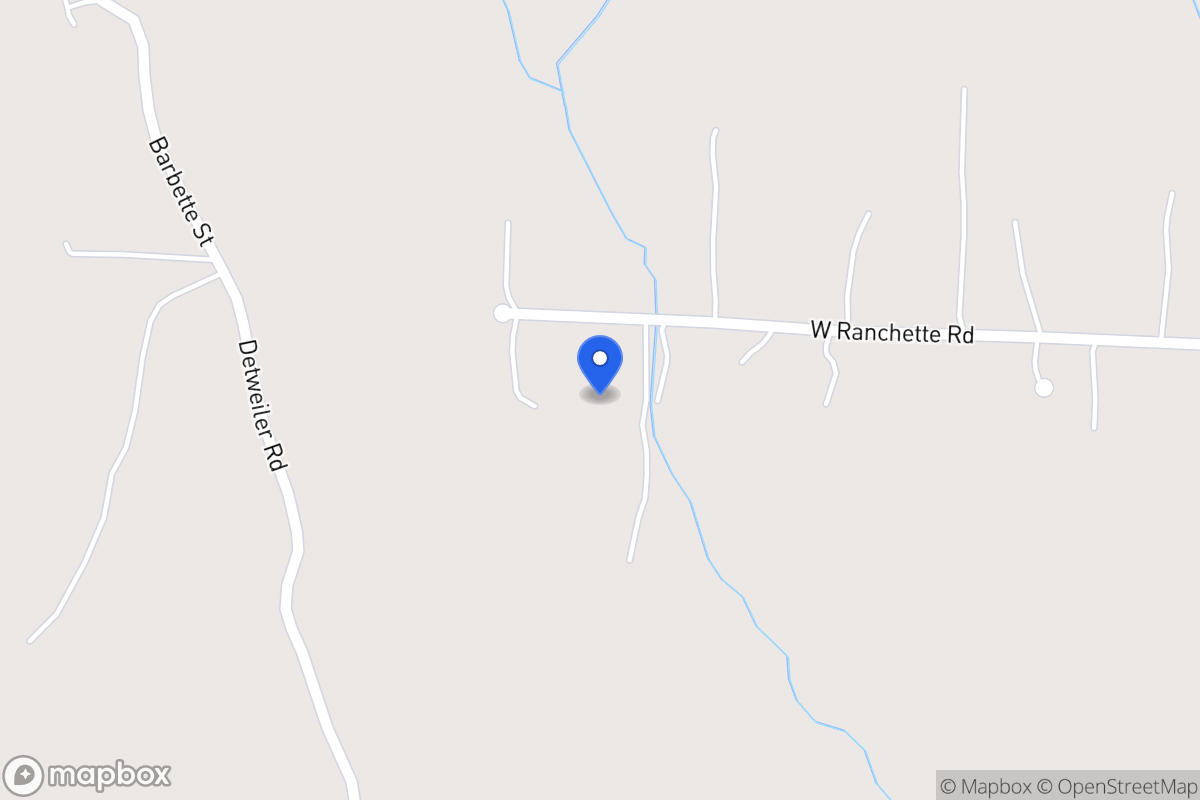 Map of 300 W Ranchette Rd