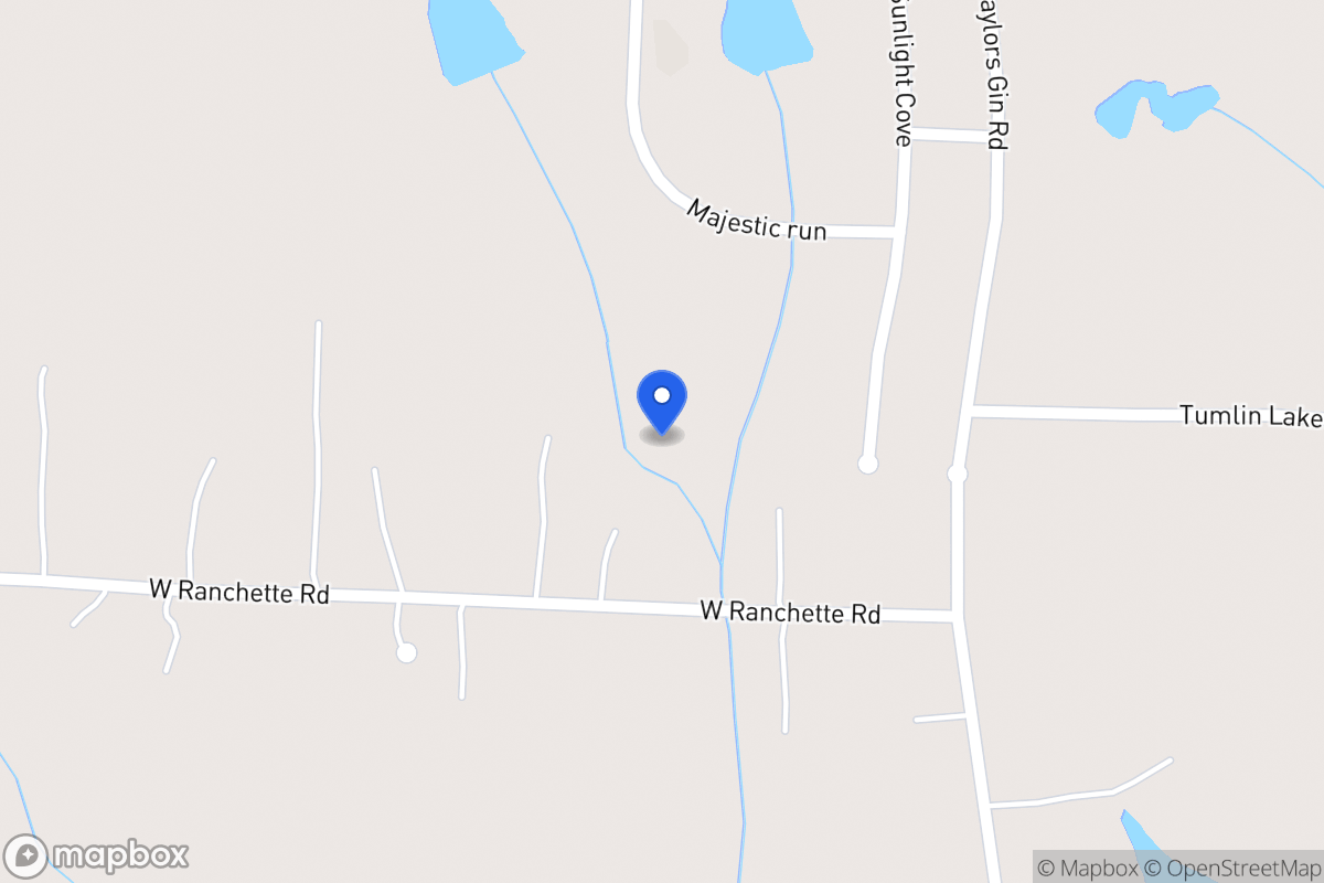 Map of 95 W Ranchette Rd