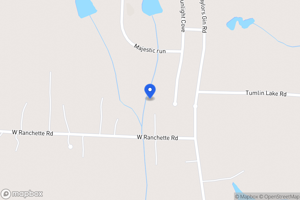 Map of 55 W Ranchette Rd