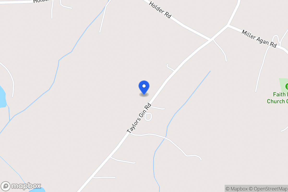 Map of 1016 Taylors Gin Rd