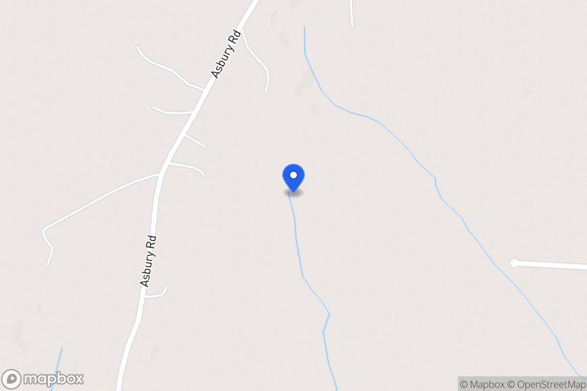 Map of 1001 Asbury Rd