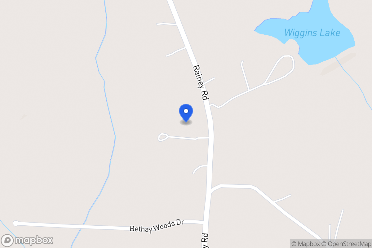 Map of 1350 Rainey Rd