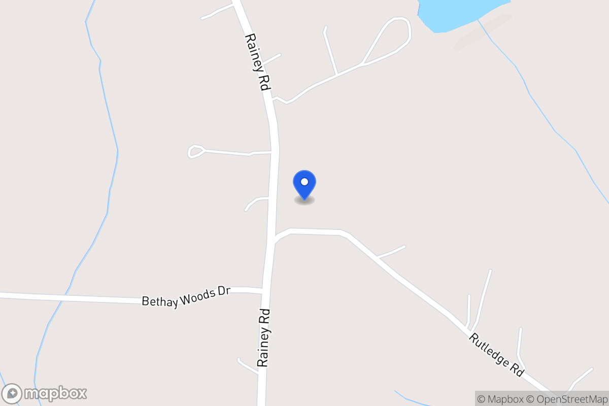 Map of 1297 Rainey Rd