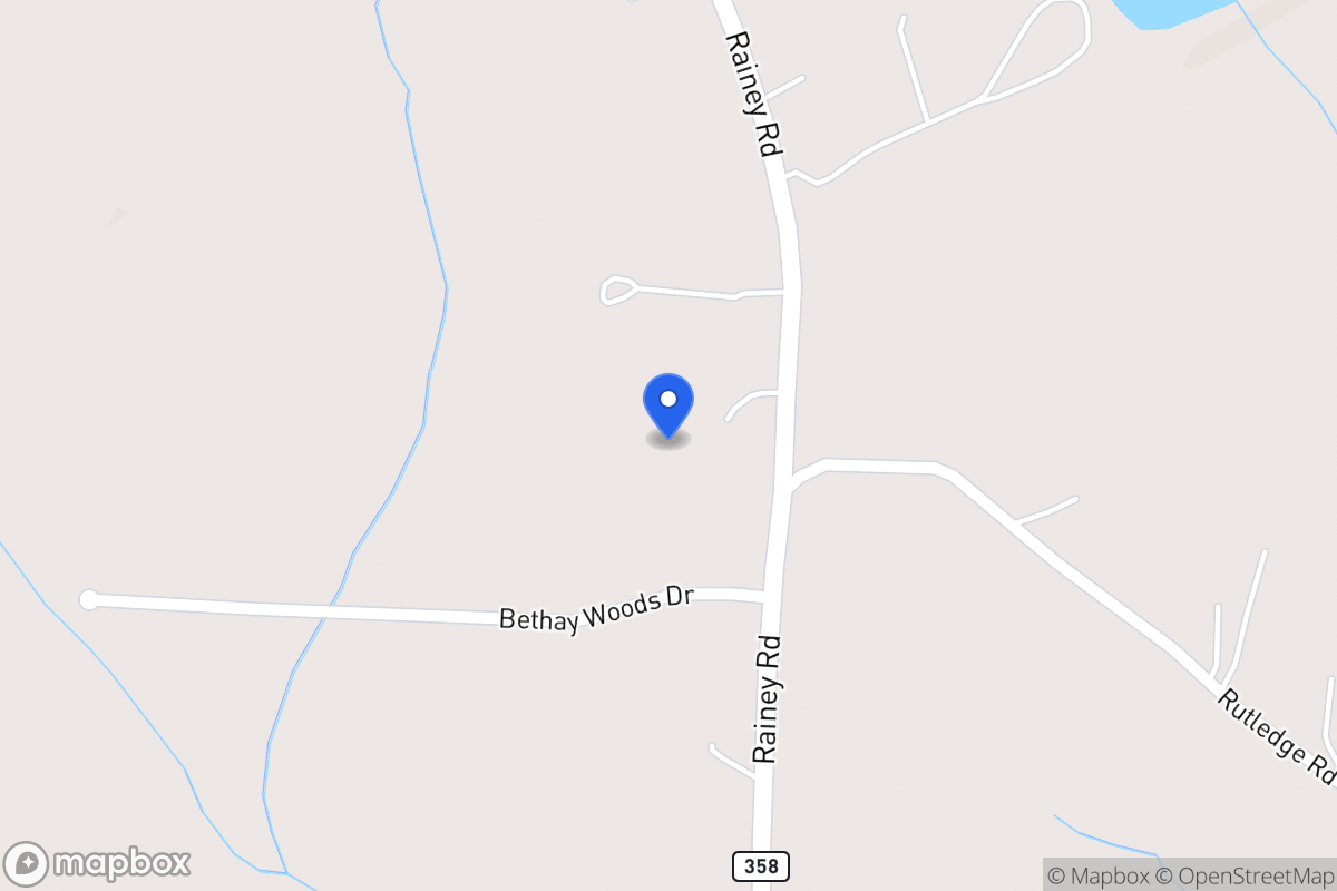 Map of 1294 Rainey Rd