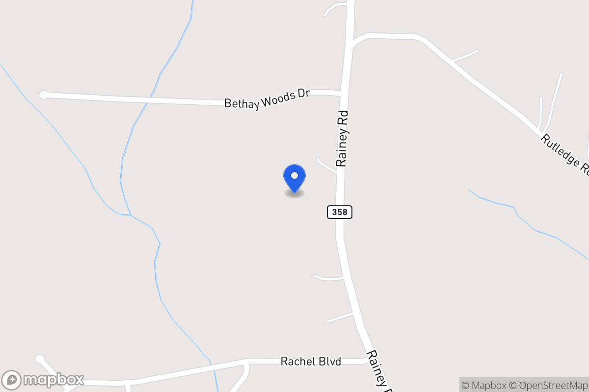 Map of 1198 Rainey Rd