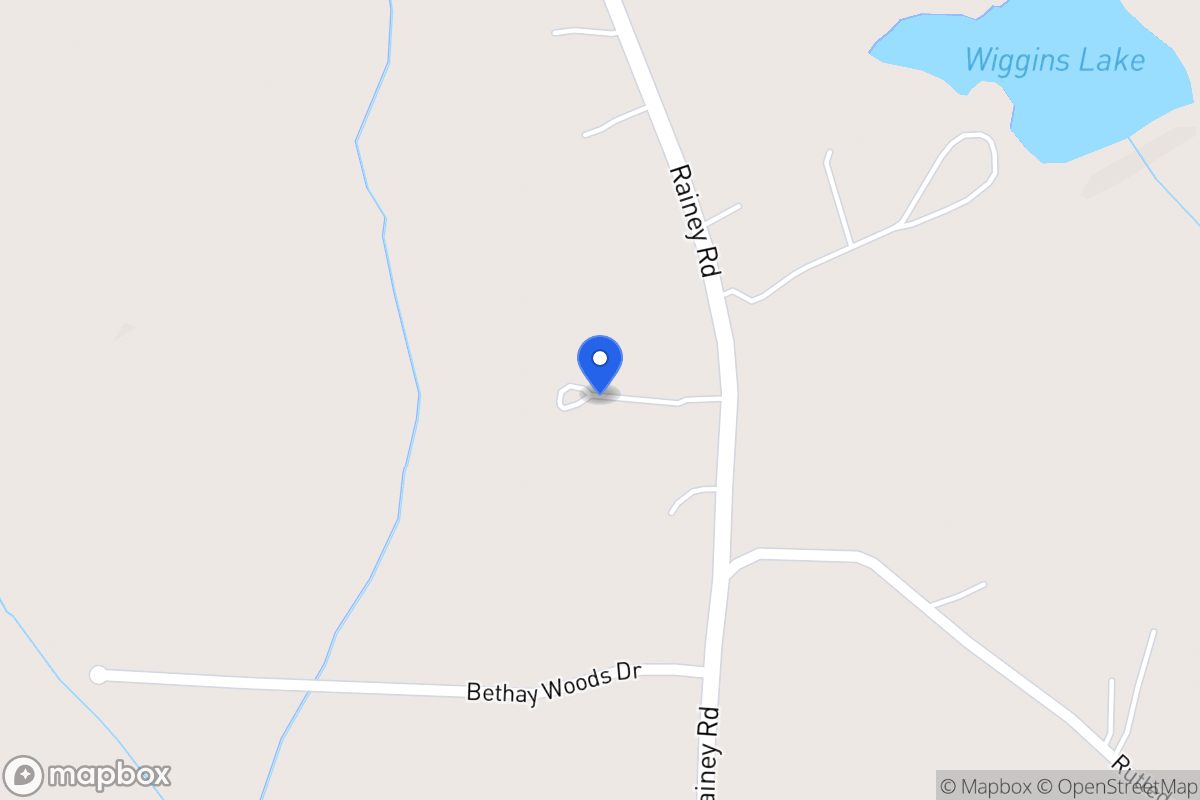 Map of 1328 Rainey Rd