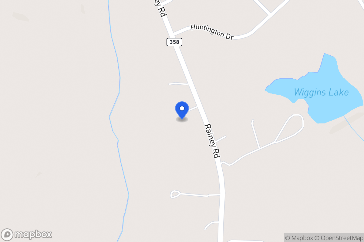 Map of 1420 Rainey Rd