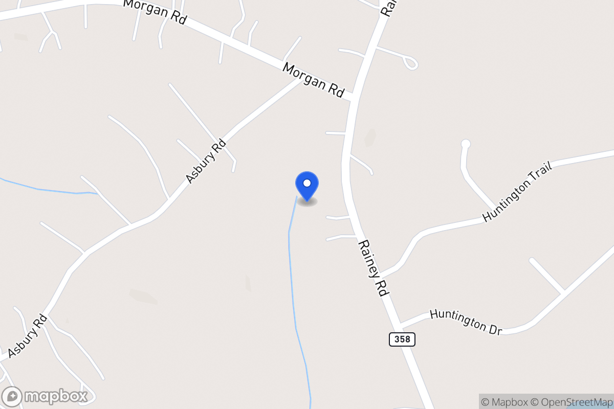 Map of 1608 Rainey Rd