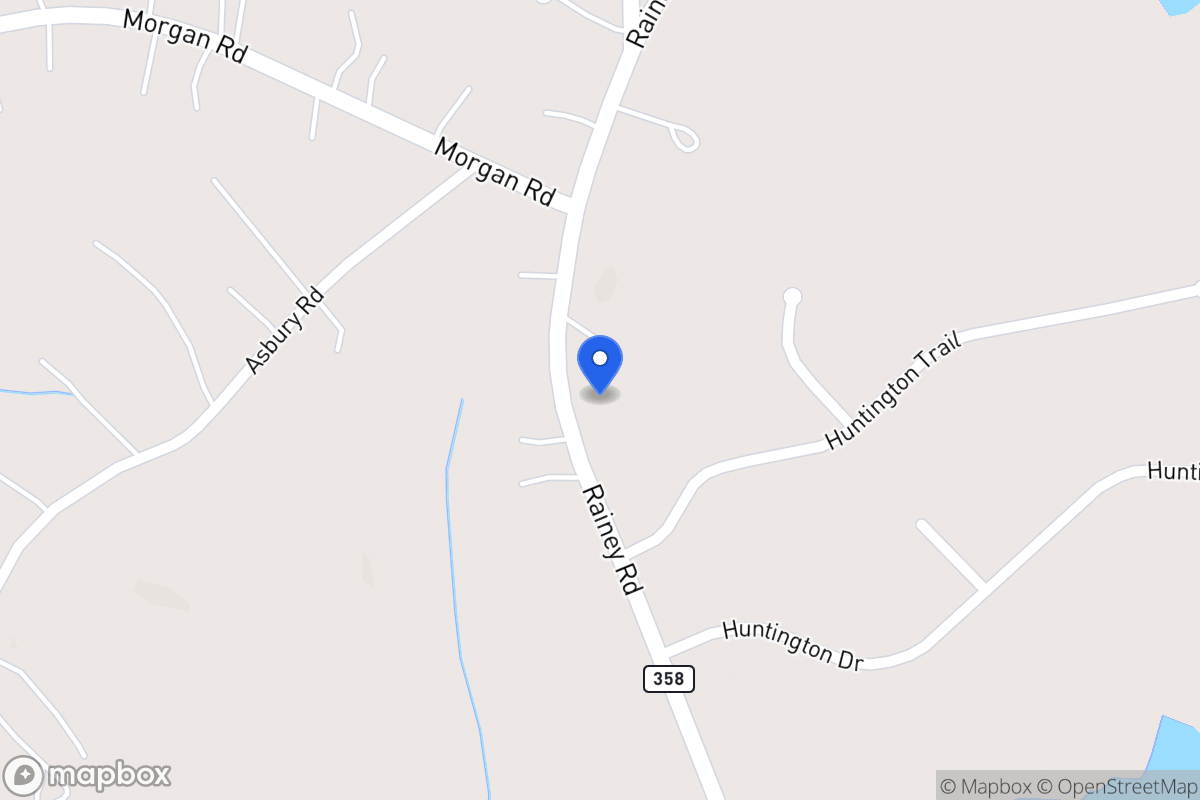 Map of 1635 Rainey Rd