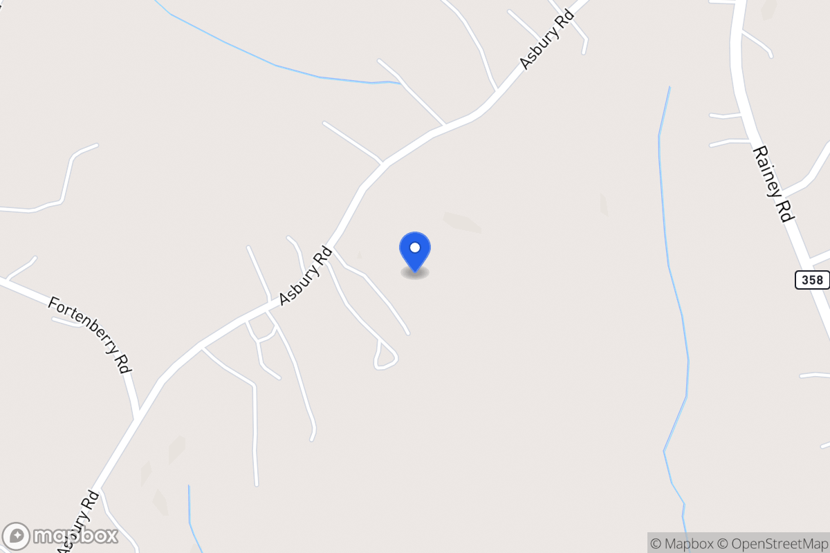 Map of 1193 Asbury Rd