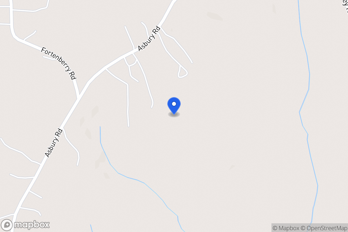 Map of 1137 Asbury Rd