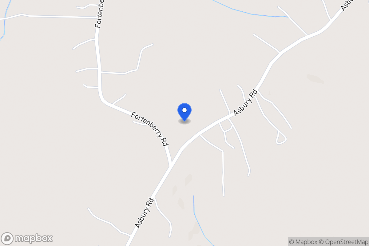 Map of 1084 Asbury Rd