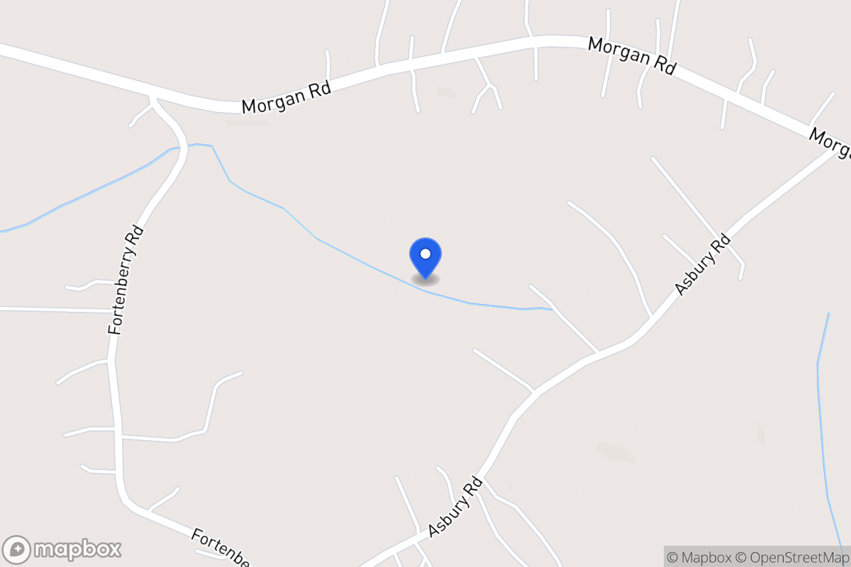 Map of 1214 Asbury Rd