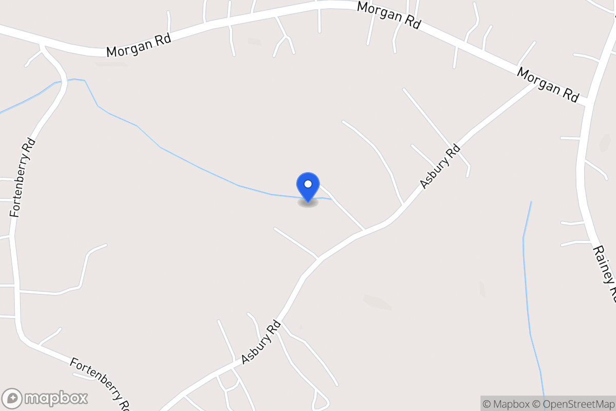 Map of 1232 Asbury Rd