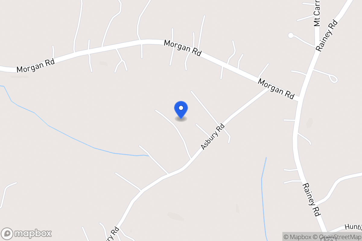 Map of 1290 Asbury Rd
