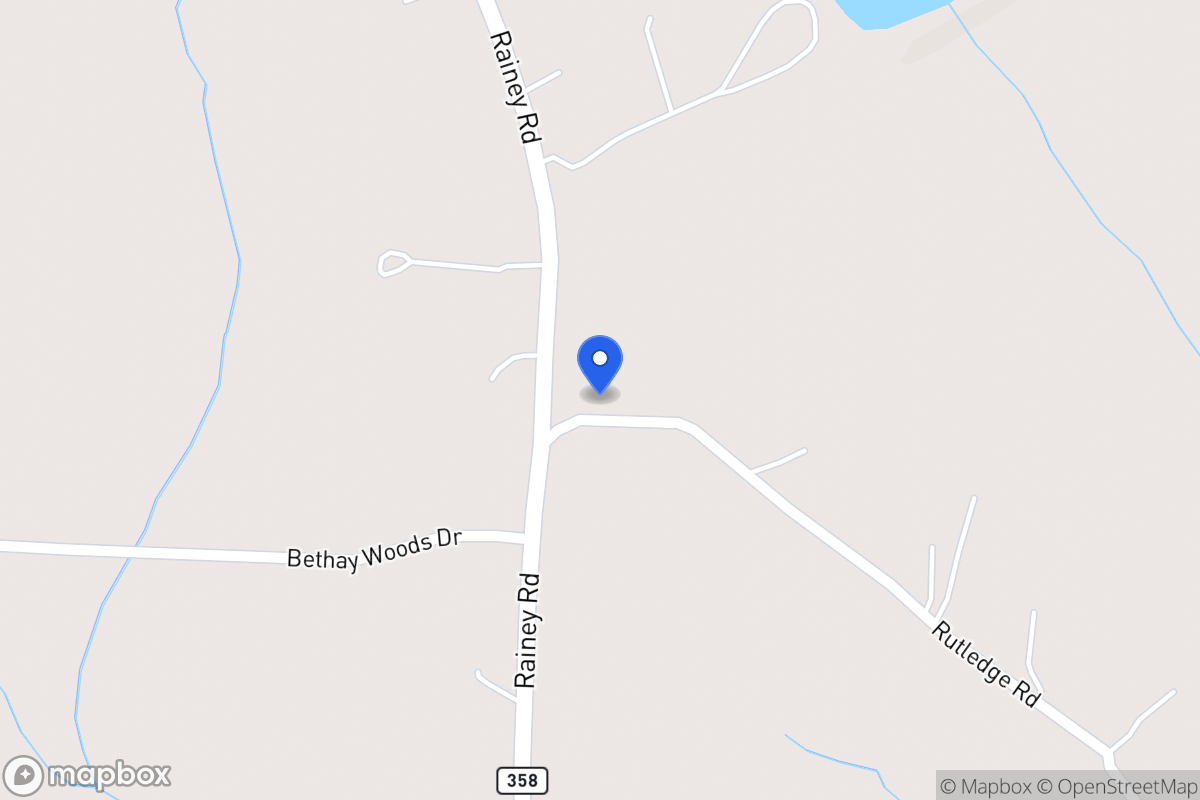 Map of 1295 Rainey Rd