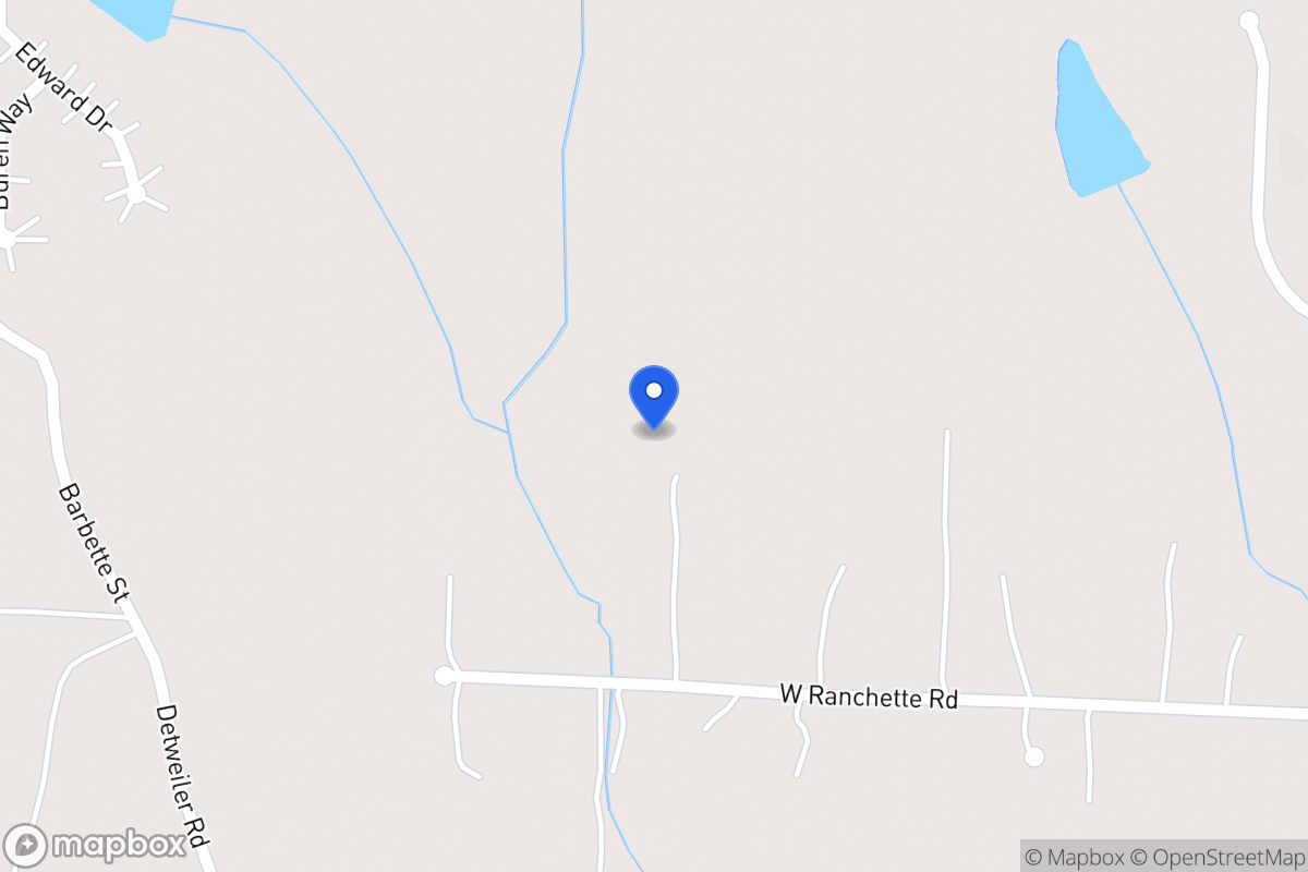 Map of 267 W Ranchette Rd