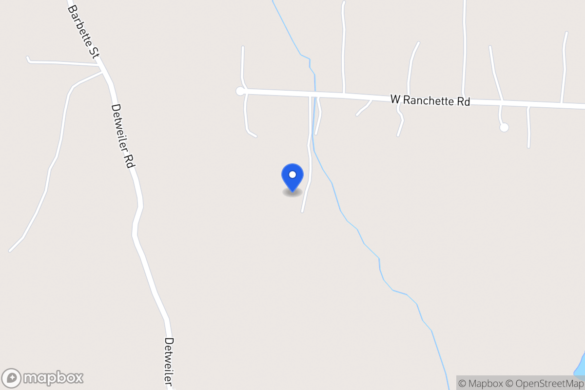 Map of 294 W Ranchette Rd