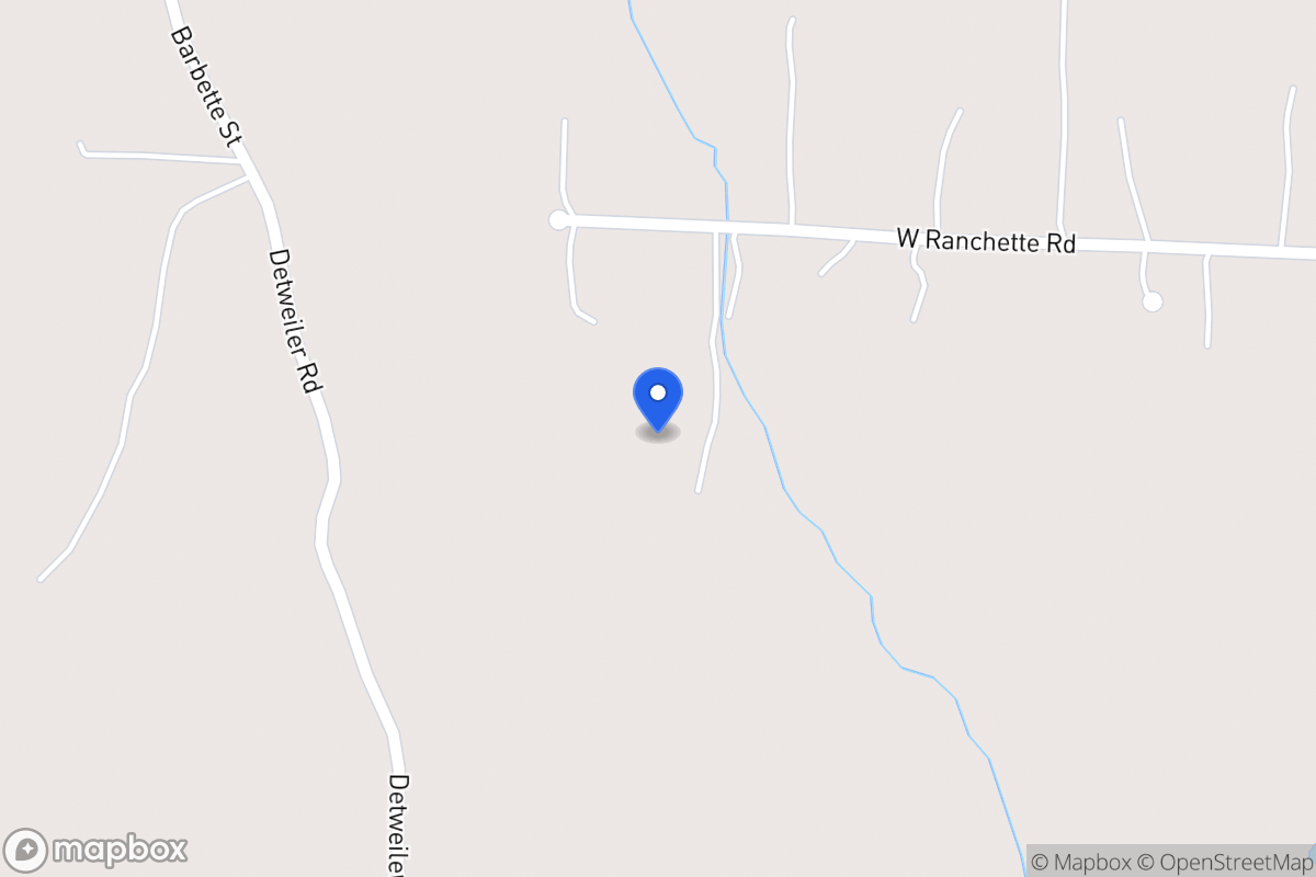 Map of 304 W Ranchette Rd