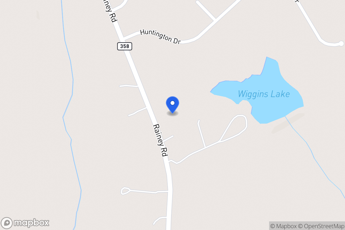 Map of 1429 Rainey Rd