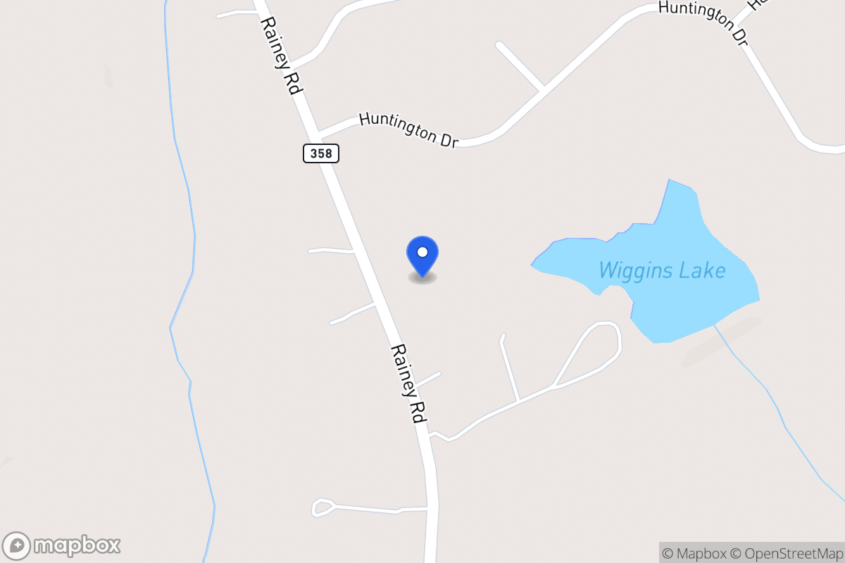 Map of 1445 Rainey Rd