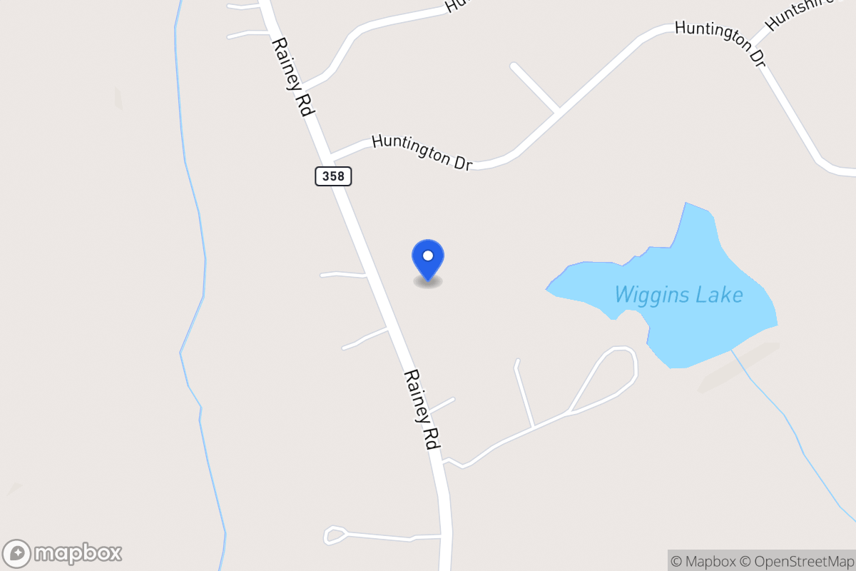 Map of 1453 Rainey Rd