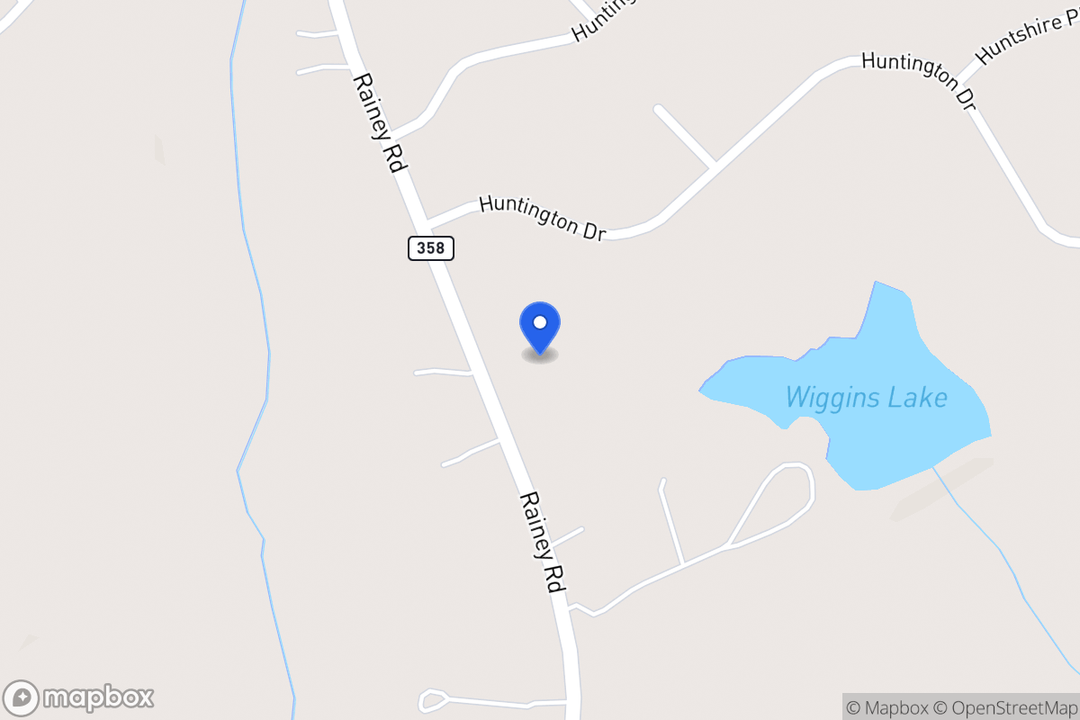 Map of 1461 Rainey Rd
