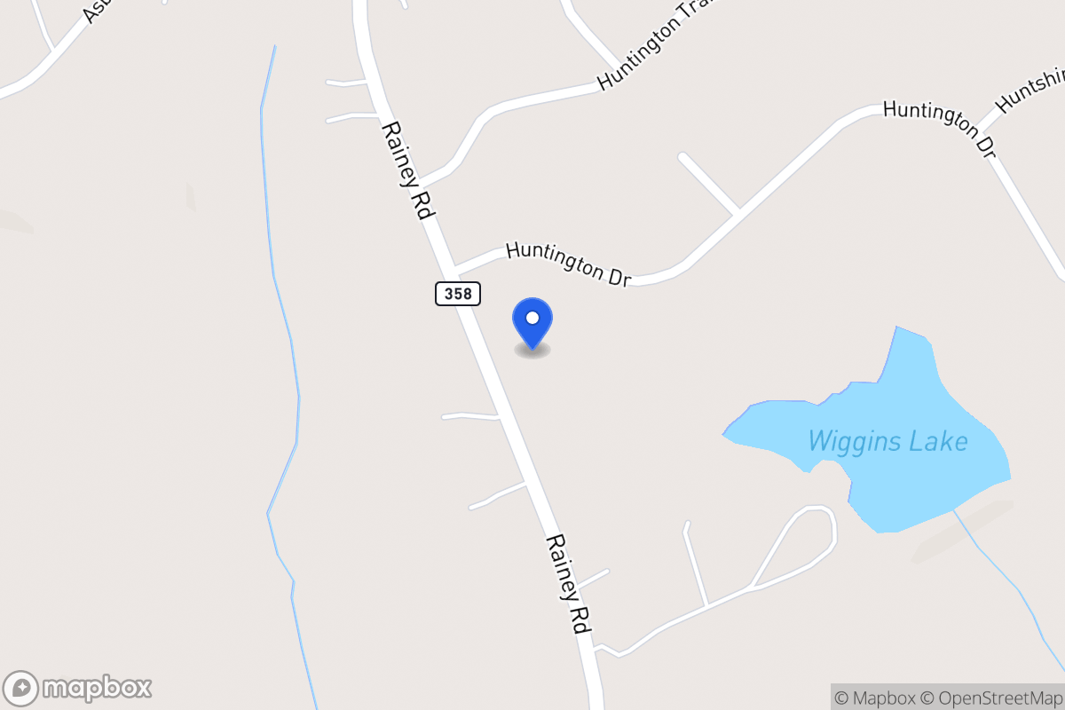 Map of 1477 Rainey Rd