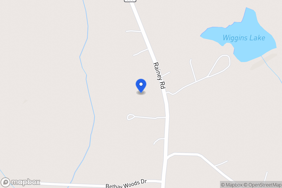 Map of 1394 Rainey Rd