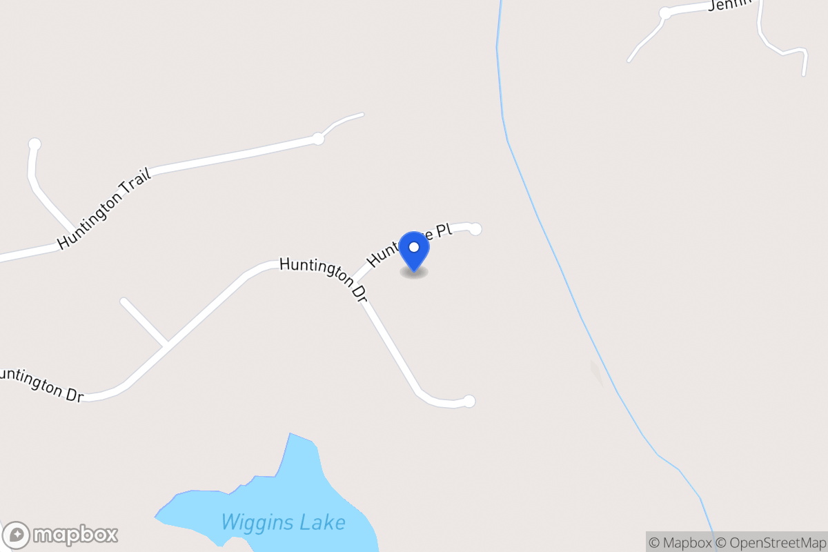 Map of 307 Huntshire Pl