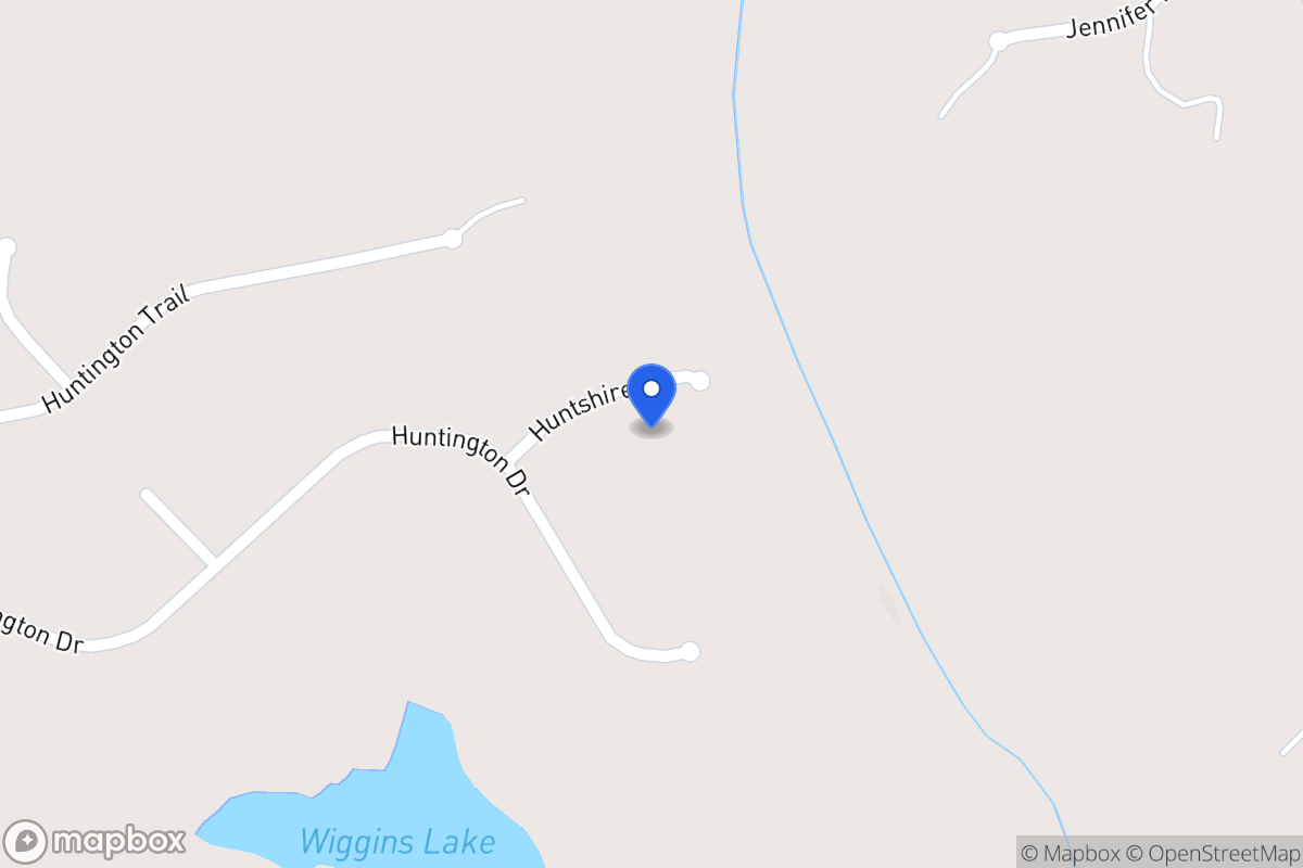 Map of 319 Huntshire Pl