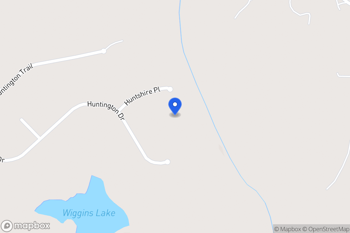 Map of 325 Huntshire Pl