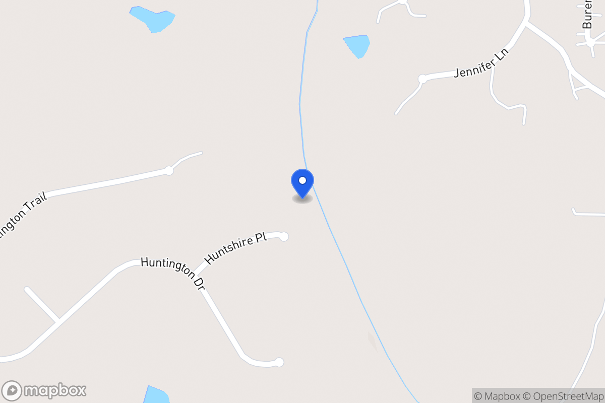 Map of 330 Huntshire Pl
