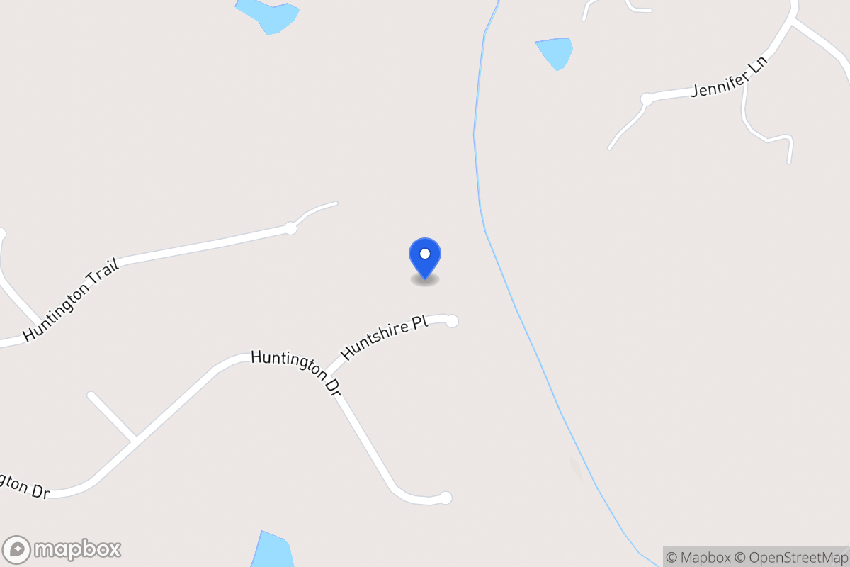 Map of 324 Huntshire Pl