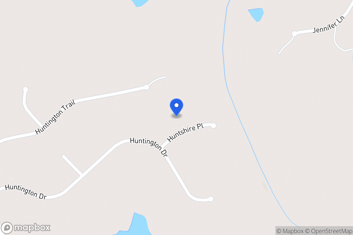 Map of 312 Huntshire Pl