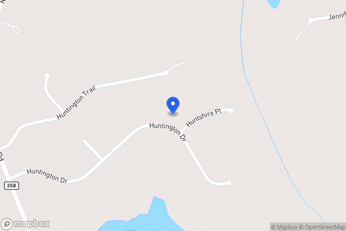 Map of 300 Huntshire Pl