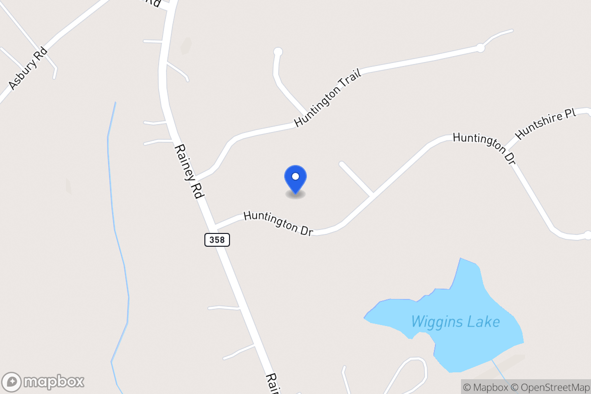 Map of 218 Huntington Dr