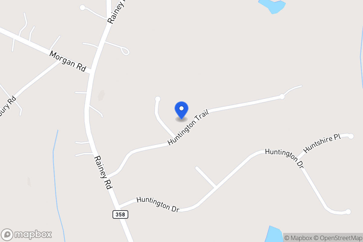 Map of 601 Huntwood Cir