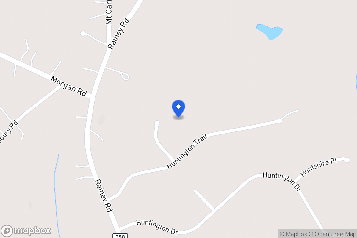 Map of 613 Huntwood Cir