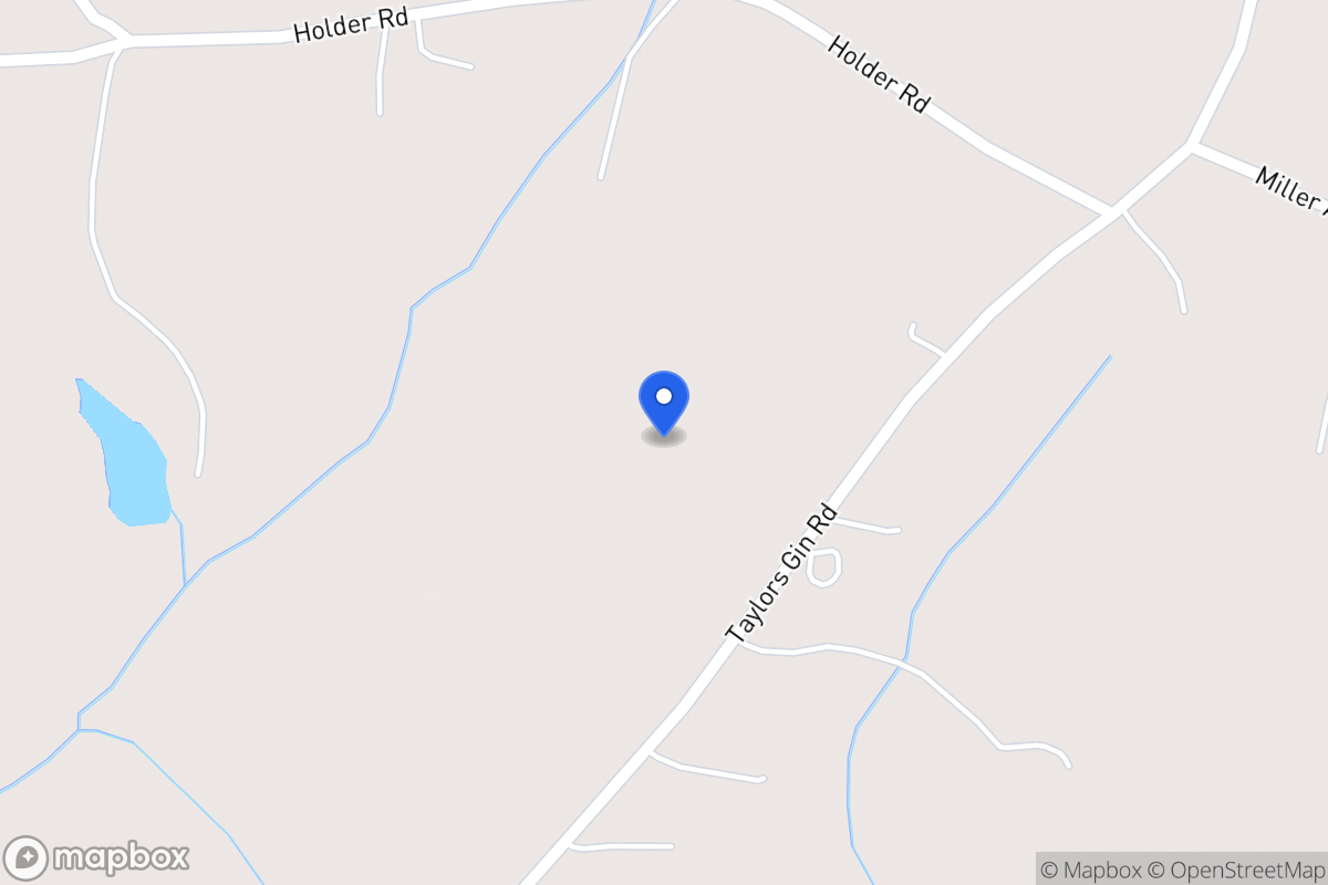 Map of 1040 Taylors Gin Rd